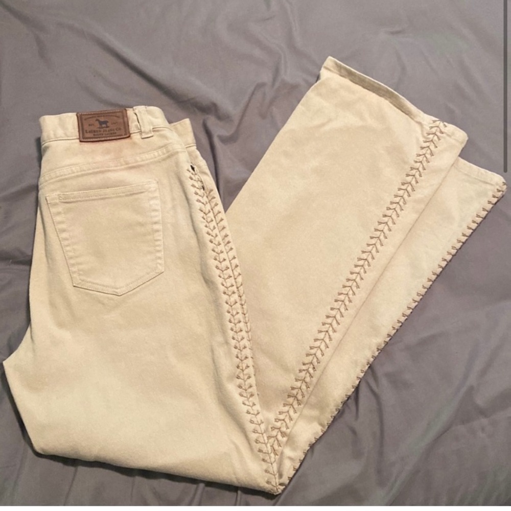 Lauren Jeans High Waisted Bootcut Jeans